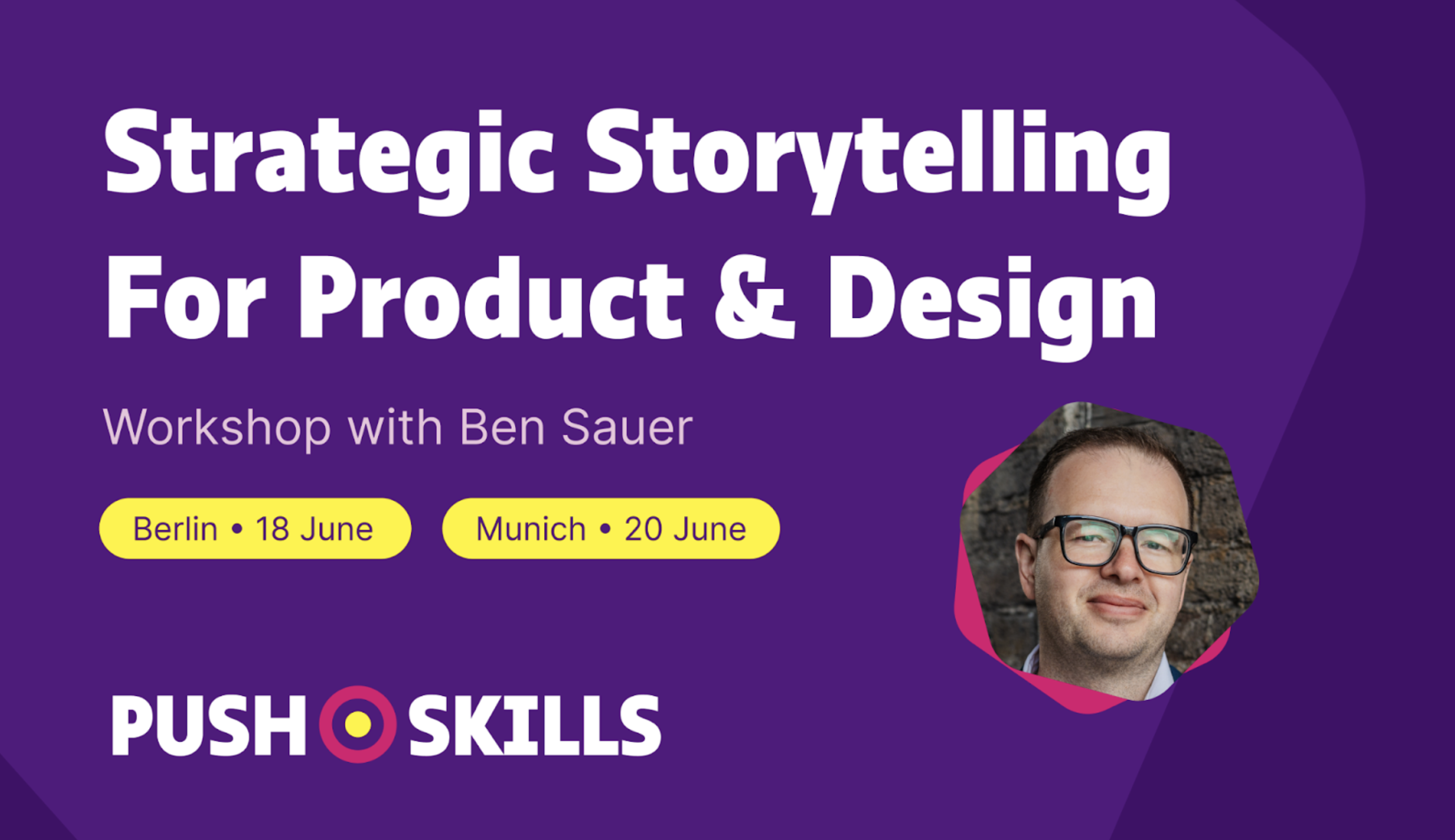 Strategic Storytelling for Product & Design workshop